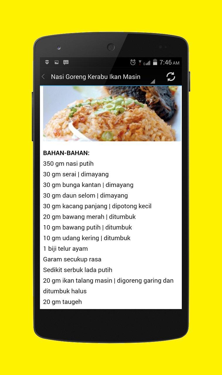 Resepi Nasi Goreng Terbaik For Android Apk Download
