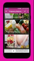 Pregnancy Balanced Diet Plan Affiche