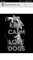 Keep Calm Love Dogs Wallpapers imagem de tela 2