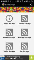 Paid Survey Feeds Affiche