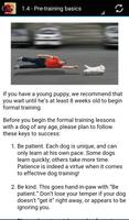 Dog Training Tips screenshot 2