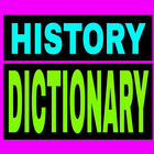 HISTORY DICTIONARY ícone