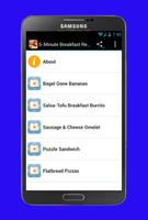 5 Minutes Breakfast Recipes Poster