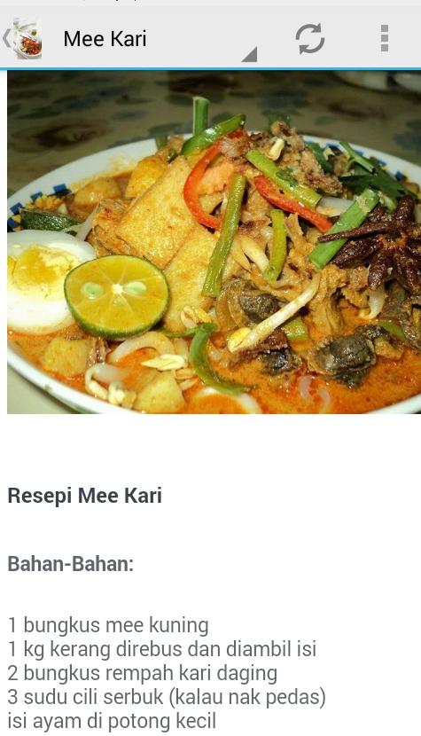 Resipi Mee Terbaik For Android Apk Download