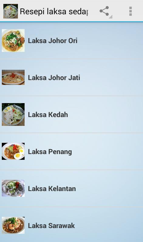 Resepi Laksa Sedap For Android Apk Download