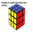 rubik's cube solver 3x3 steps icône