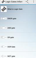 Logic Gates Information Affiche