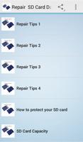 Repair SD Card Damaged Tips ảnh chụp màn hình 1