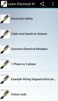 Learn Electrical Wiring पोस्टर