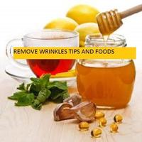 Remove Wrinkles Tips and Foods poster
