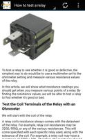 Electronic Components Testing capture d'écran 1