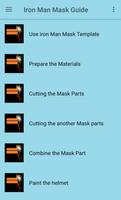 Iron Man Mask Guide-poster
