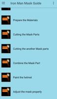 Iron Man Mask Guide capture d'écran 1