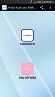 Ayatul Kursi and Fatiha MP3 Plakat