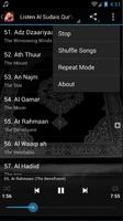 Al-Sudais Al-Quran MP3 Offline capture d'écran 2