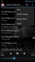 برنامه‌نما Al Sudais Quran MP3 Recitation عکس از صفحه