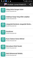 Khutbah Jumat Khalid Offline captura de pantalla 1