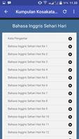 Kumpulan Kosa Kata Bahasa Inggris imagem de tela 2