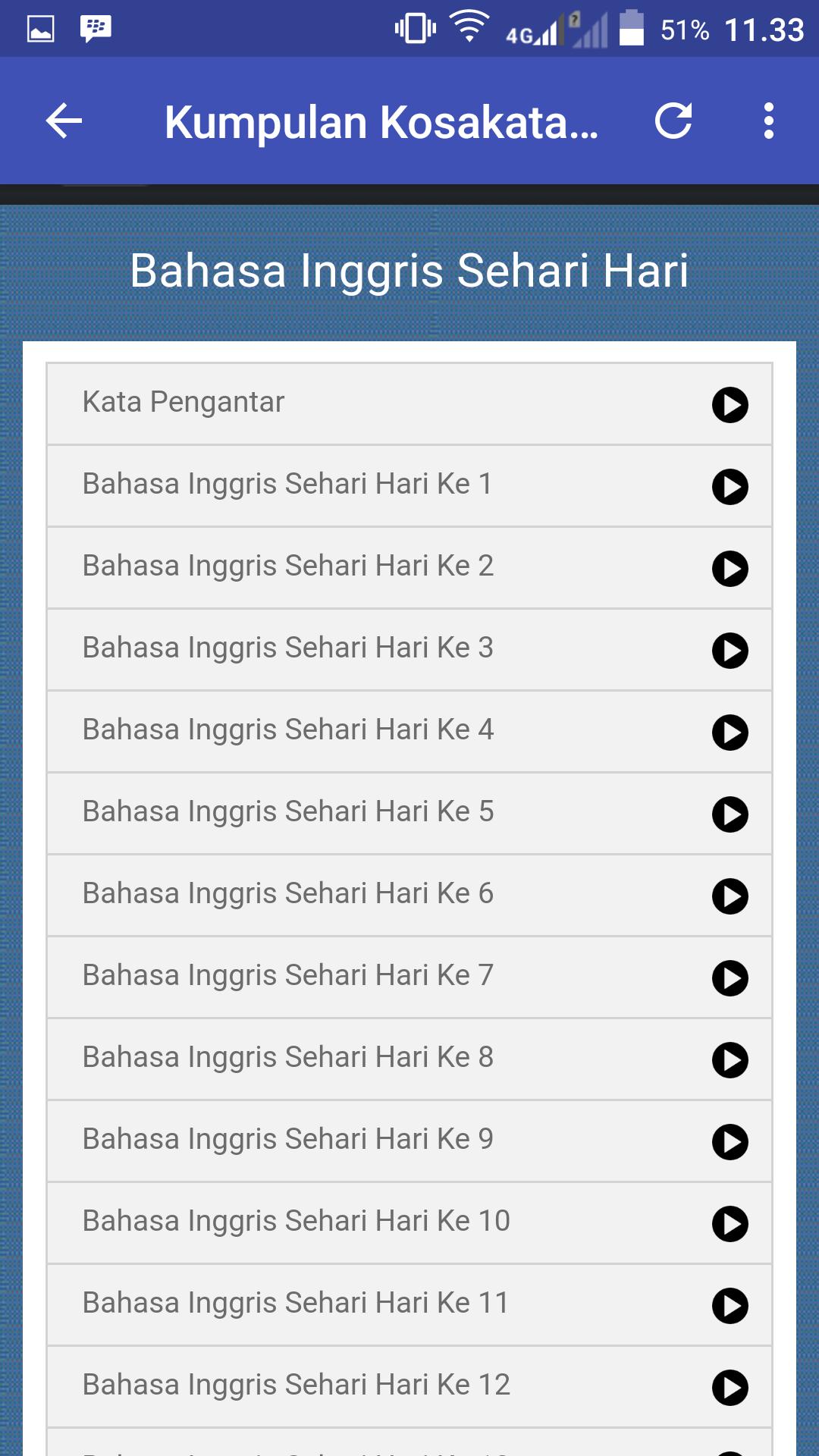 Kumpulan Kosa Kata Bahasa Inggris For Android Apk Download