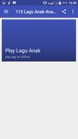115 Lagu Anak-Anak Mp3 Offline screenshot 1