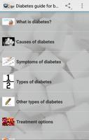 Diabetes for beginners poster