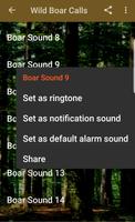 Wild Boar Calls Soundboard capture d'écran 1