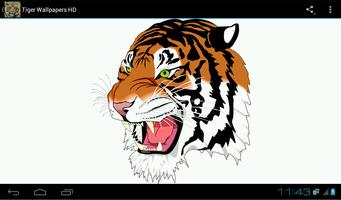 Tiger Wallpapers HD capture d'écran 2