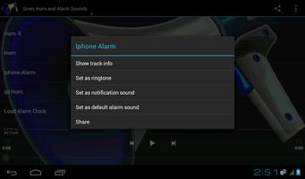 Siren, Horn and Alarm Sounds capture d'écran 3