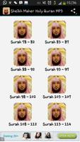 Sheikh Maher Holy Quran MP3 Plakat