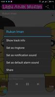 Lagu Anak Muslim imagem de tela 3