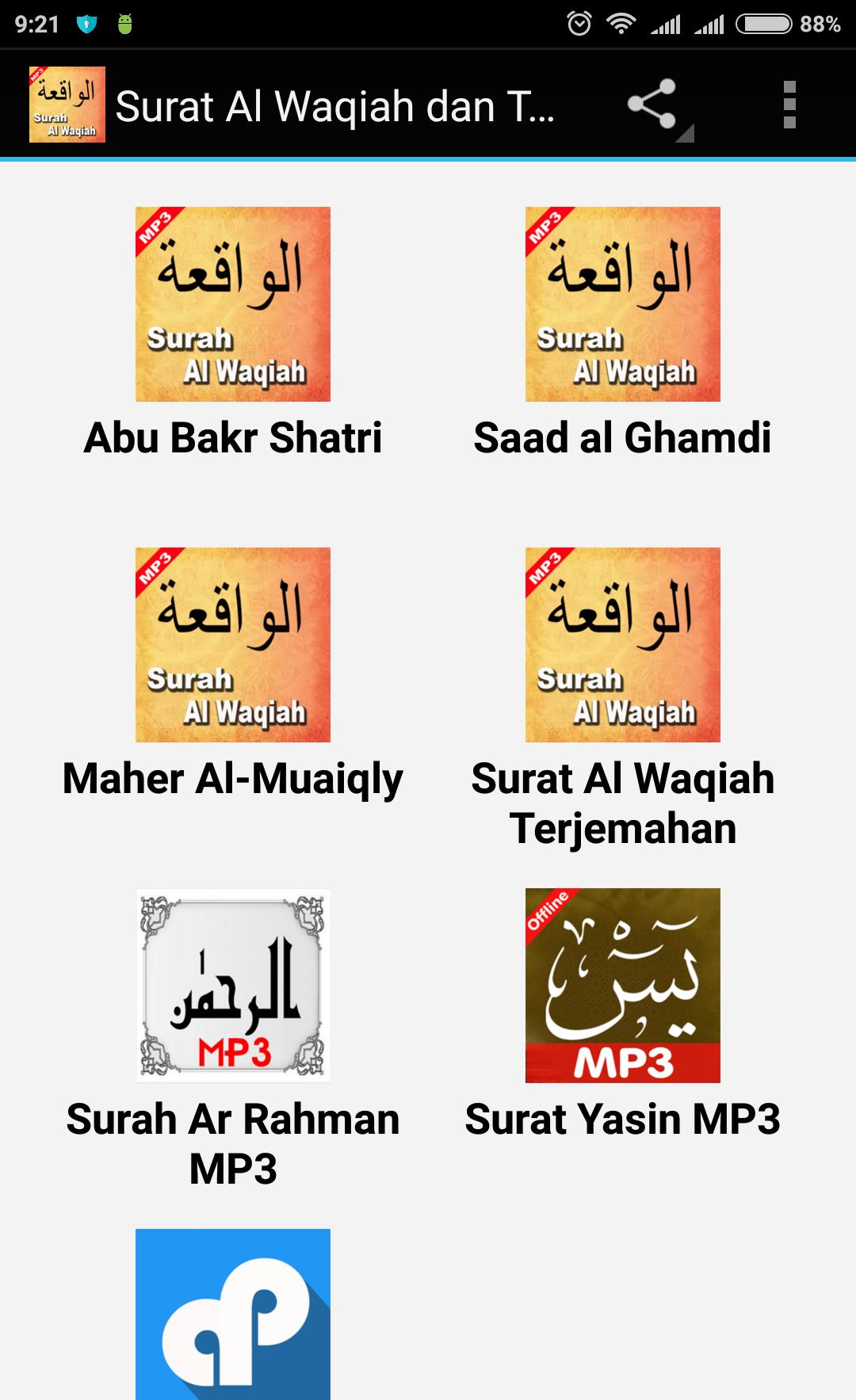 Surah Al-Waqiah dan Terjemahan for Android - APK Download