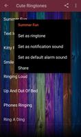 Cute Ringtones ảnh chụp màn hình 1