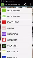 ALL NAIJA MUSIC تصوير الشاشة 2