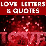 Love Letters & Quotes icône