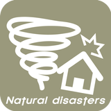 Catastrophes naturelles icône