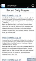 Daily Prayers & Blessings App capture d'écran 1