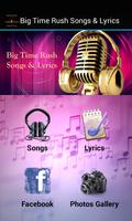 Big Time Rush Songs & Lyrics Plakat