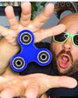 Trick Fidget Spinner Affiche