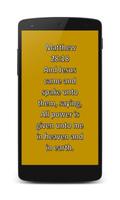 Holy Bible Wise Sayings poster