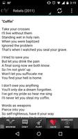 Black Veil Brides Lyrics 스크린샷 1
