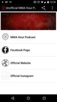 Unofficial MMA Hour Podcast poster