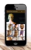 Cute & Easy Hairstyles 포스터