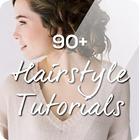 90+ Hairstyle Tutorials ไอคอน