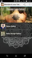 Mandala & Lotus Tattoos plakat