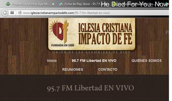 95.7 Fm Libertad capture d'écran 1