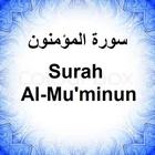 Icona Surah Al-Mu'uminun mp3