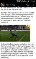 New FIFA 15 Ultimate Guide imagem de tela 1