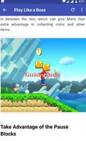 New Super Mario Guide poster