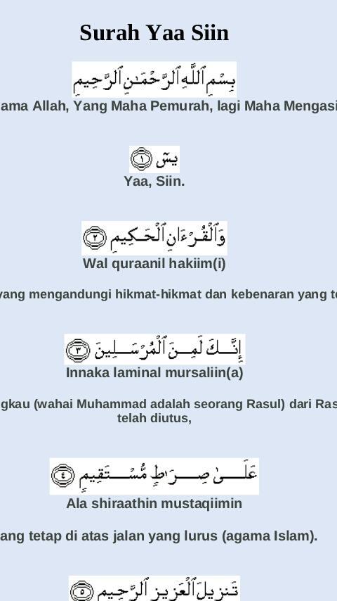 Info Emma Md Nor Surah2 Pendek Dalam Rumi Dan Bm