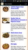 Nigerian food recipes plakat